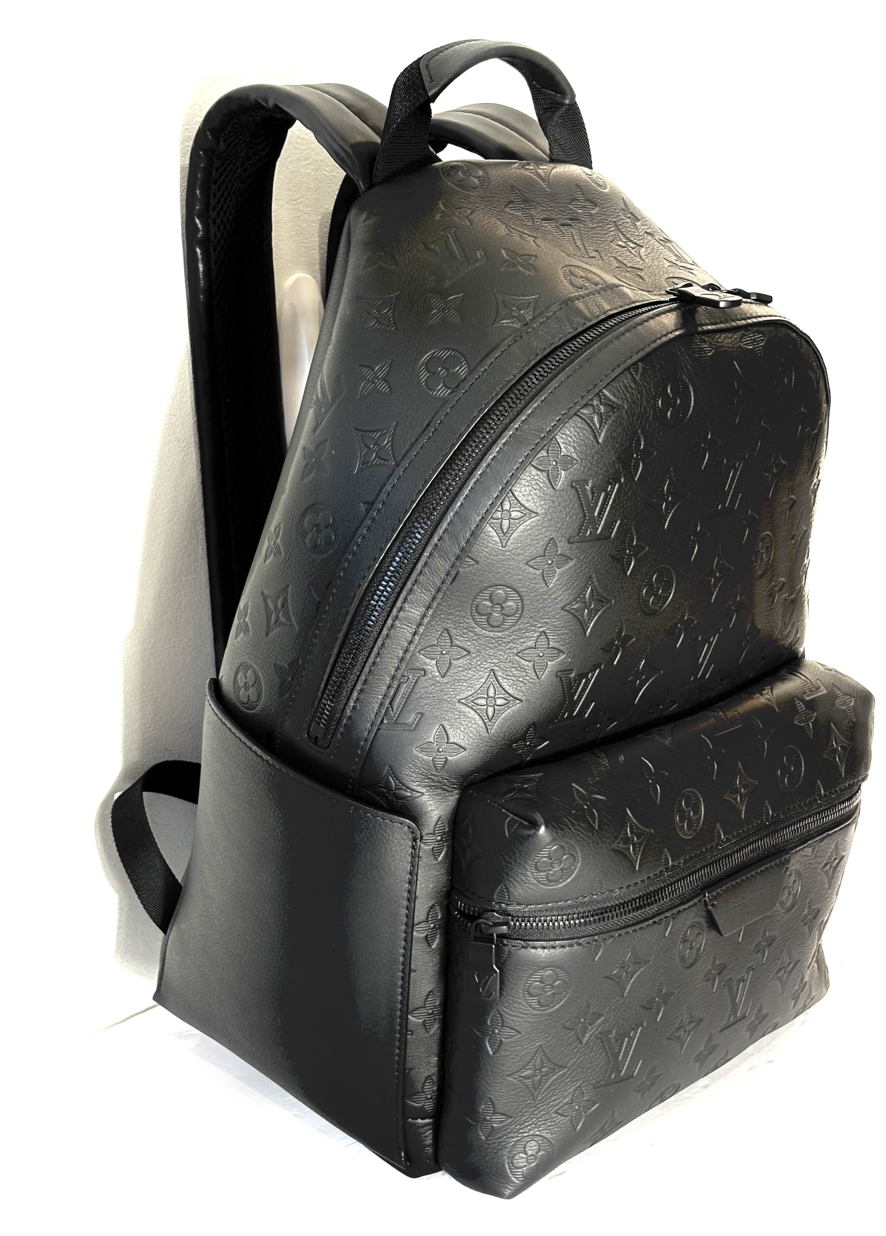 LOUIS VUITTON MONOGRAM EMBOSSED CALFSKIN DISCOVERY BACKPACK