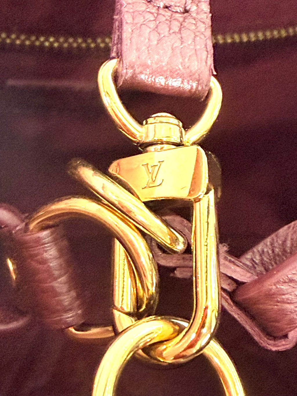 LV GIANT MONOGRAM  EMPREINTE LEATHER NEVERFULL MM TOTE BAG