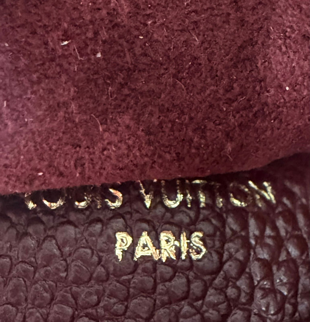 LV GIANT MONOGRAM  EMPREINTE LEATHER NEVERFULL MM TOTE BAG