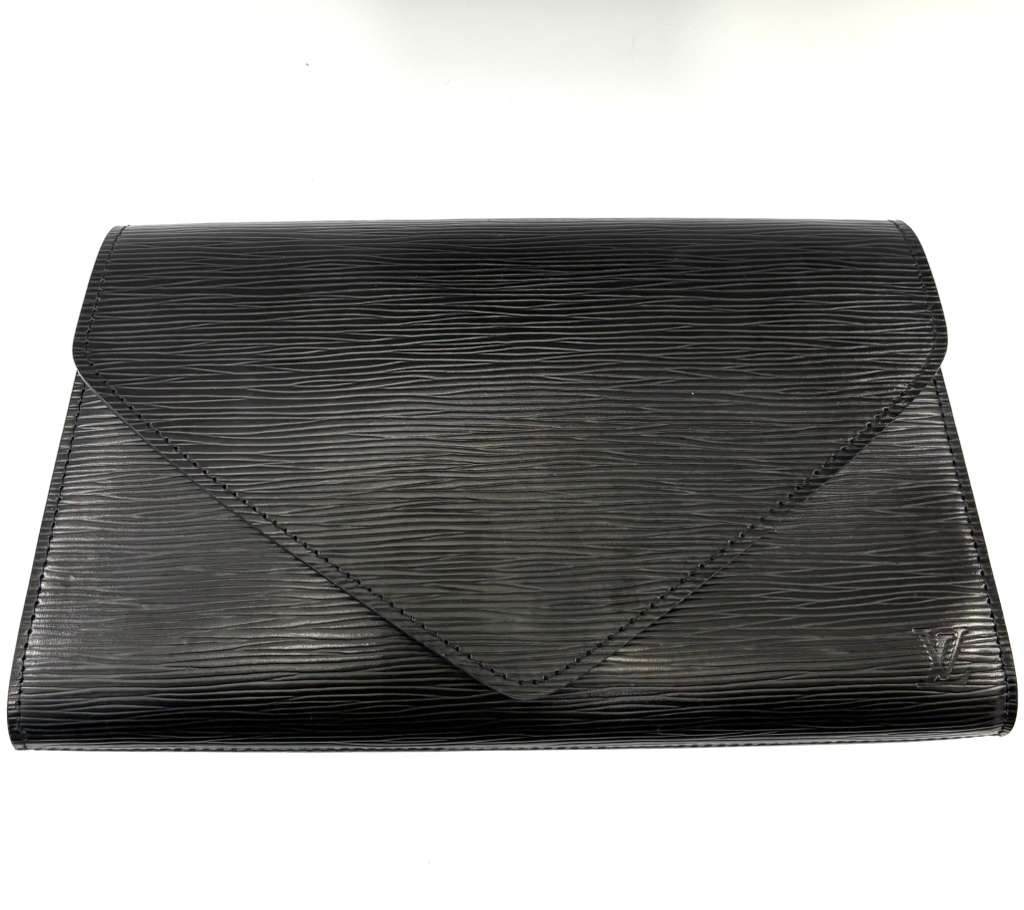 LOUIS VUITTON EPI LEATHER ART DECO CLUTCH BAG