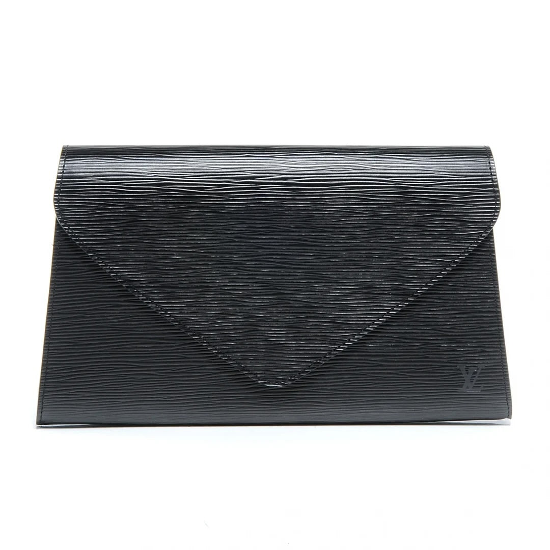 LOUIS VUITTON EPI LEATHER ART DECO CLUTCH BAG