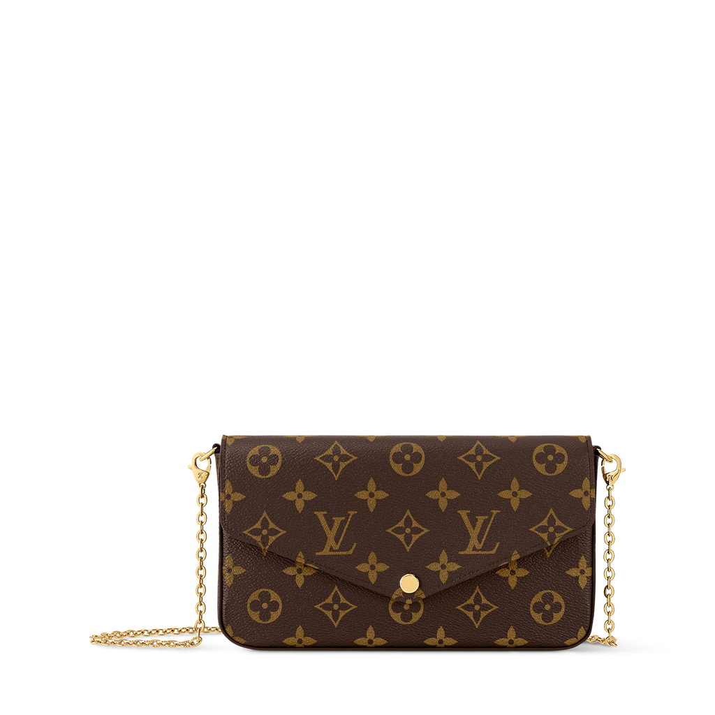 LOUIS VUITTON MONOGRAM POCHETTE FÉLICIE CHAIN BAG