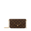 LOUIS VUITTON MONOGRAM POCHETTE FÉLICIE CHAIN BAG