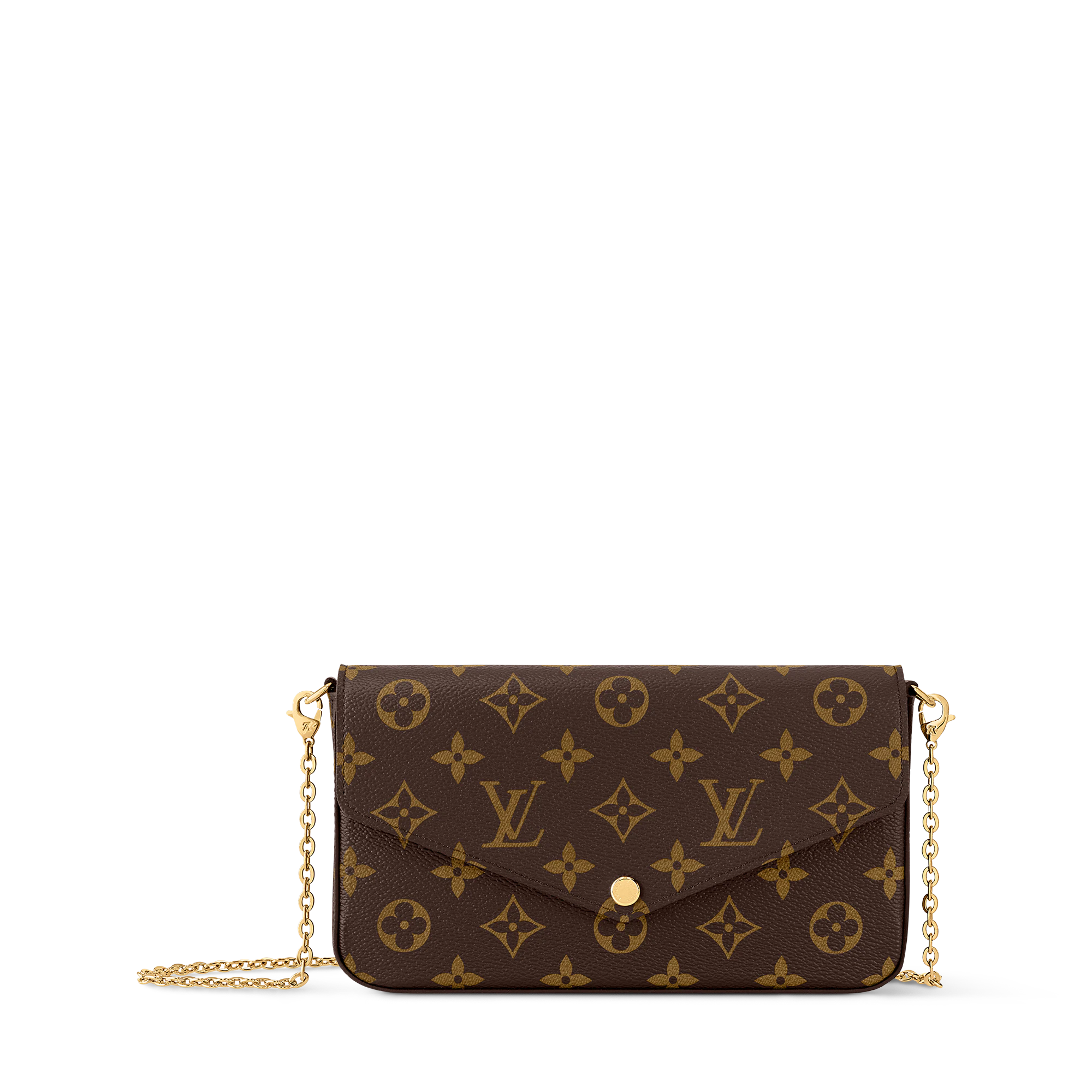 LOUIS VUITTON MONOGRAM POCHETTE FÉLICIE CHAIN BAG