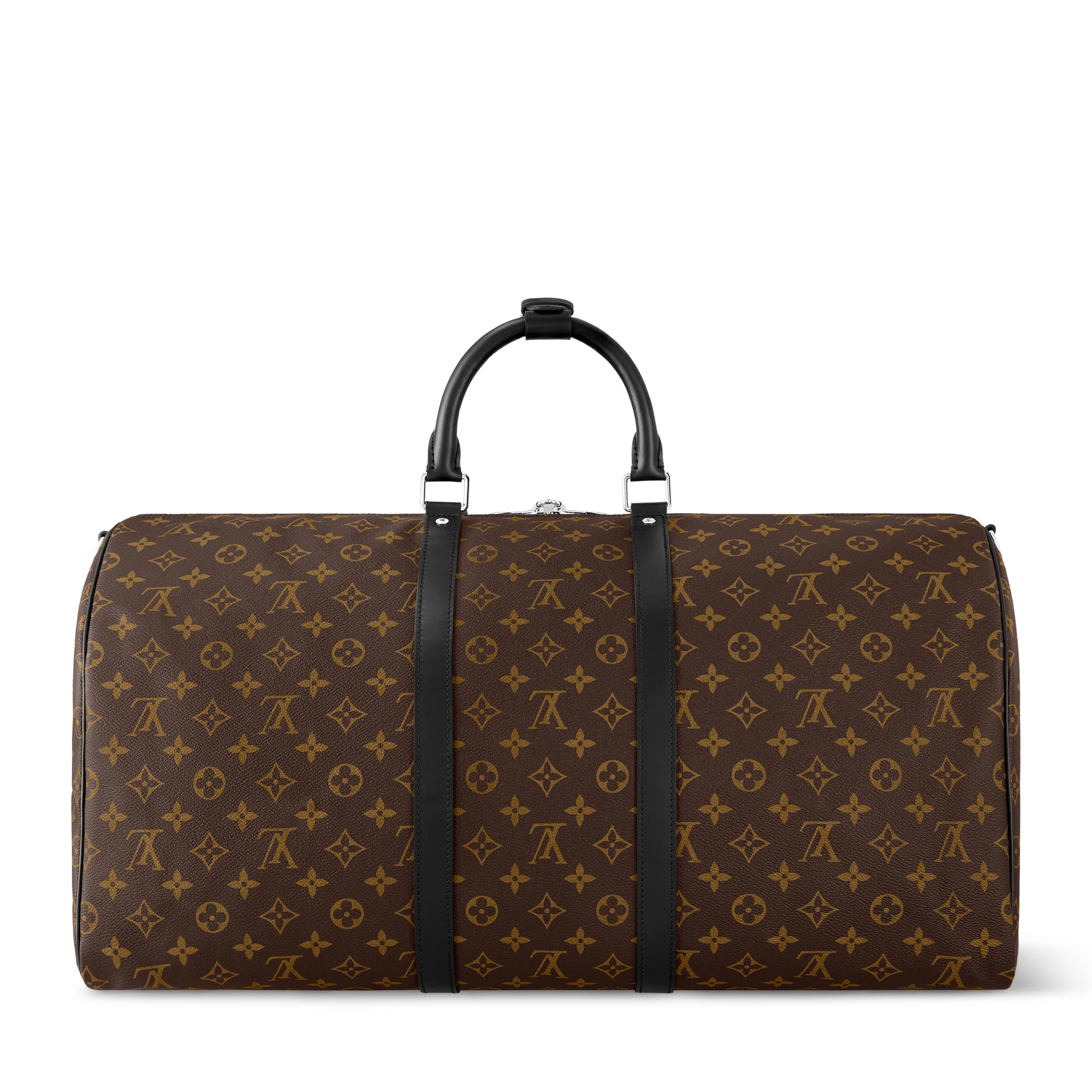LOUIS VUITTON MONOGRAM MACASSAR KEEPALL BANDOULIÈRE 55 BAG
