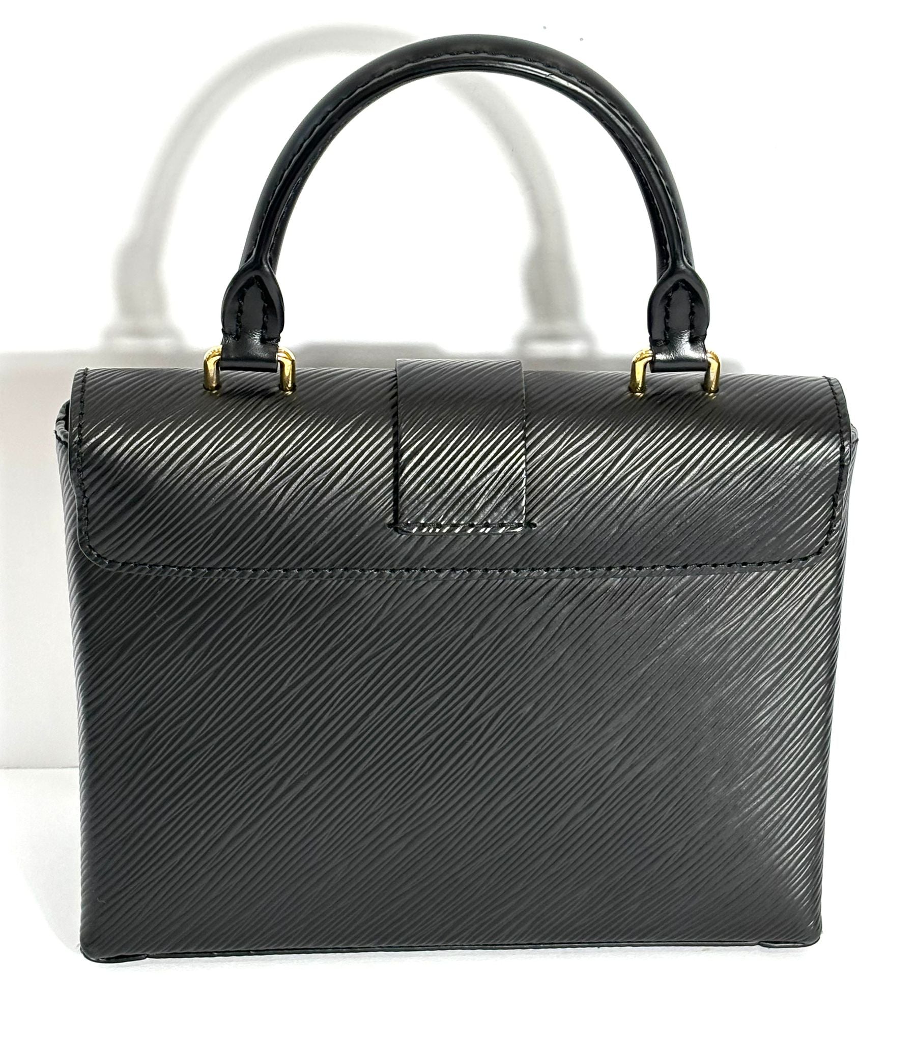LOUIS VUITTON LEATHER LOCKY BB SHOULDER BAG