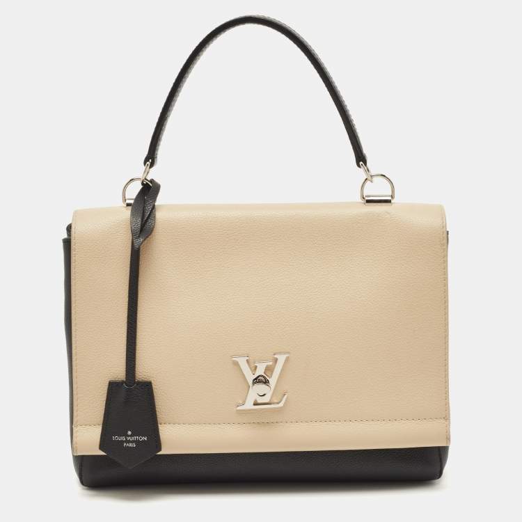 LOUIS VUITTON LOCKME LEATHER HANDBAG