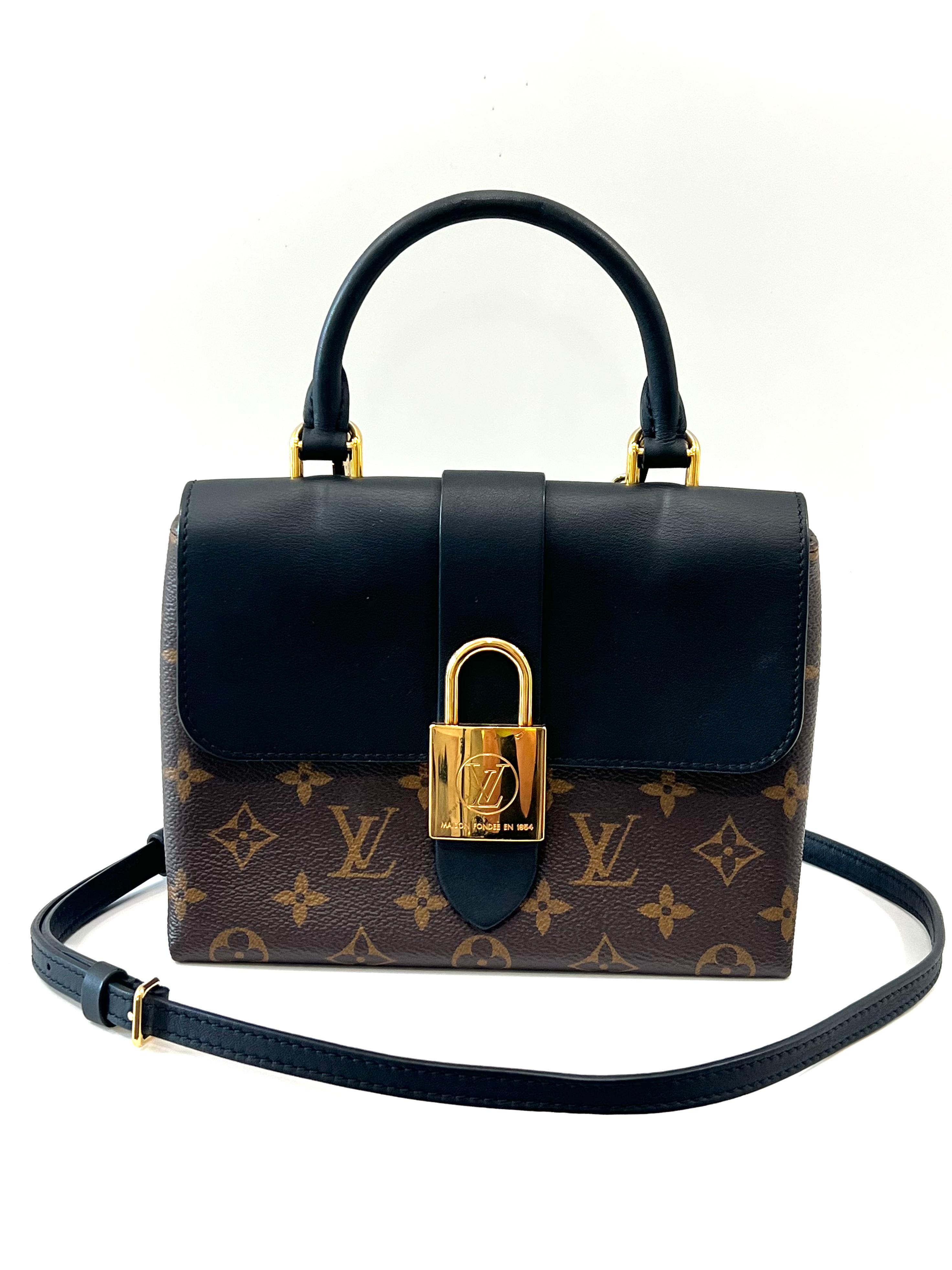 LOUIS VUITTON LOCKY MONOGRAM BB HANDBAG