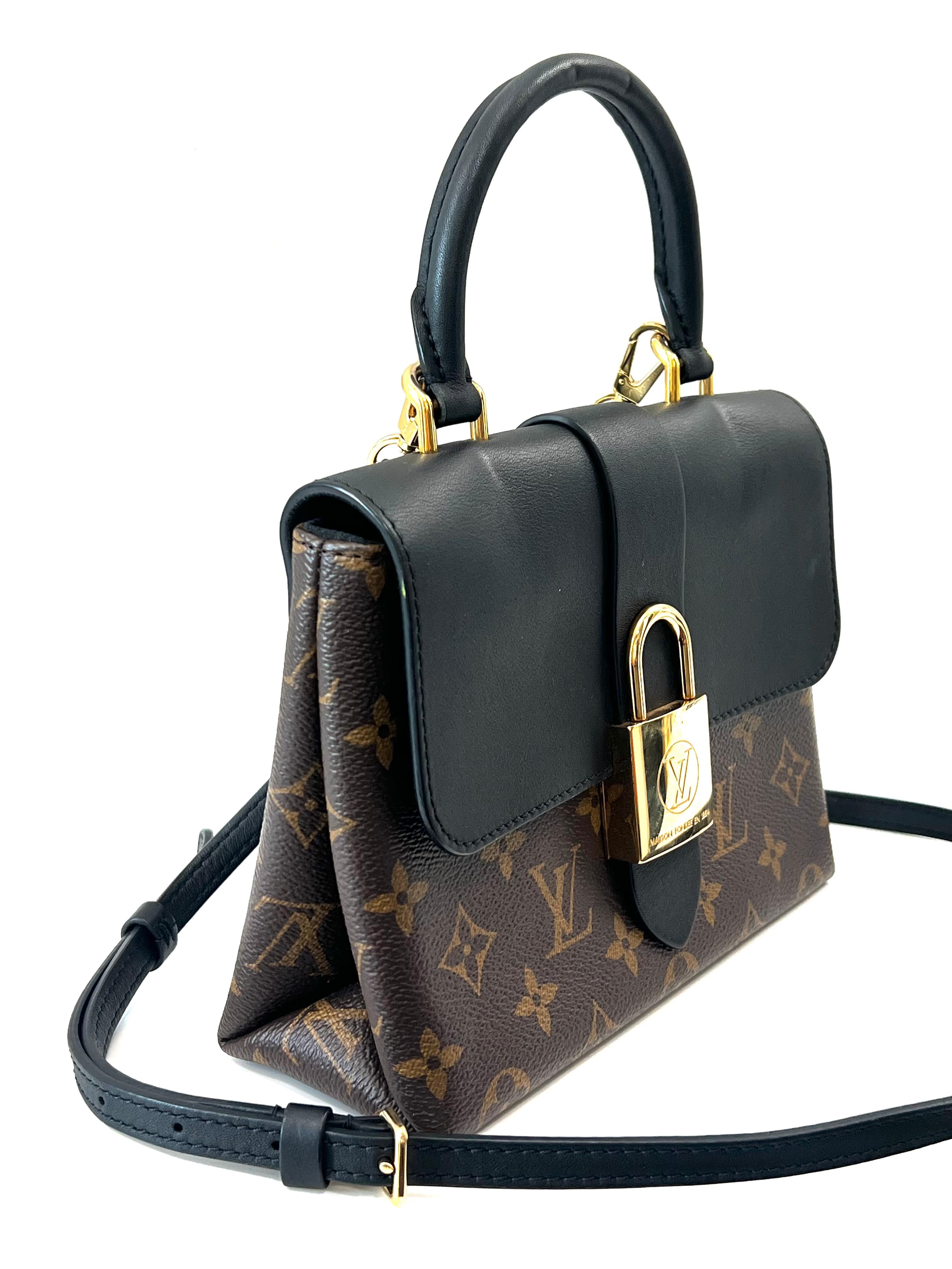 LOUIS VUITTON LOCKY MONOGRAM BB HANDBAG