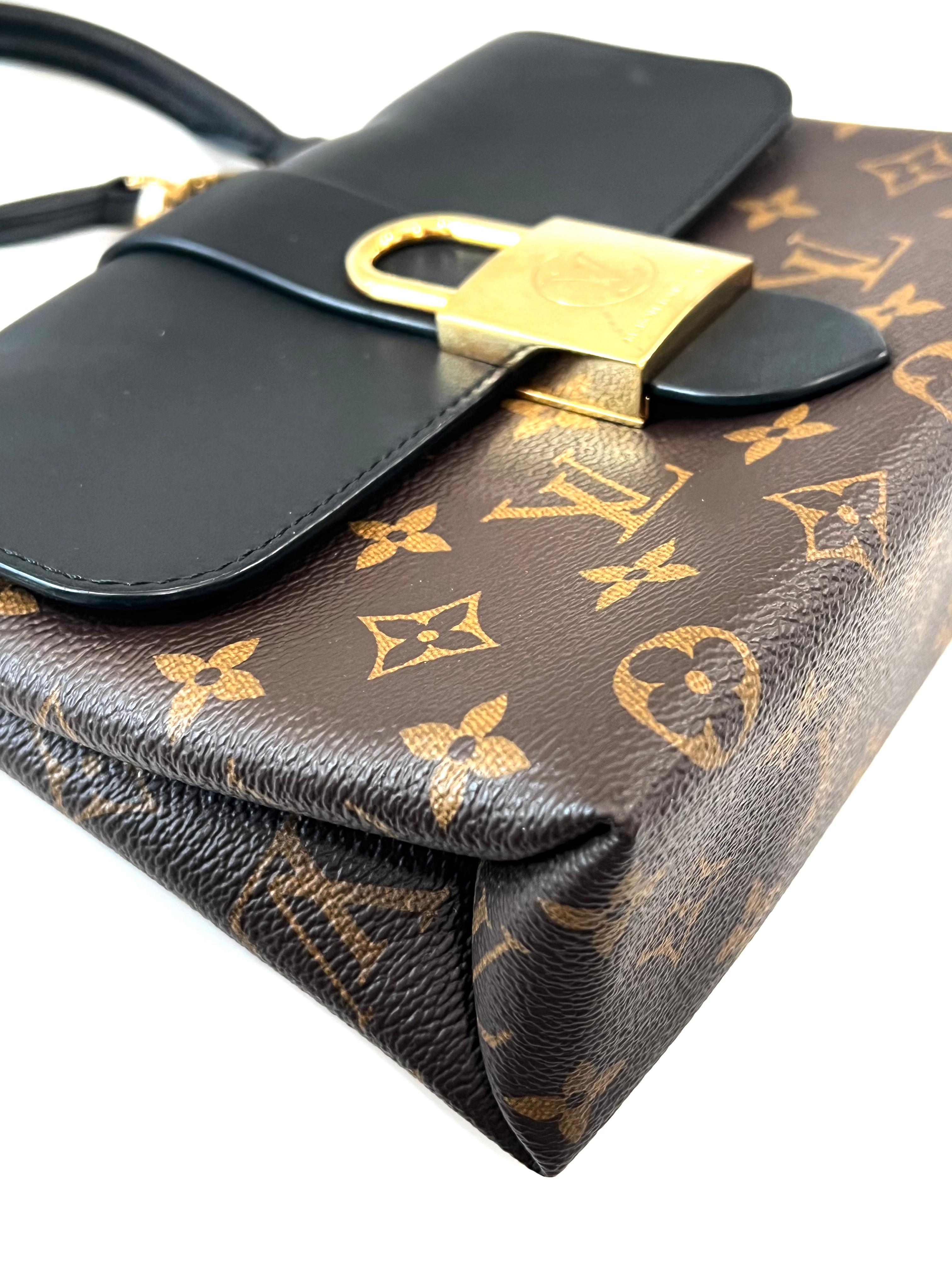LOUIS VUITTON LOCKY MONOGRAM BB HANDBAG