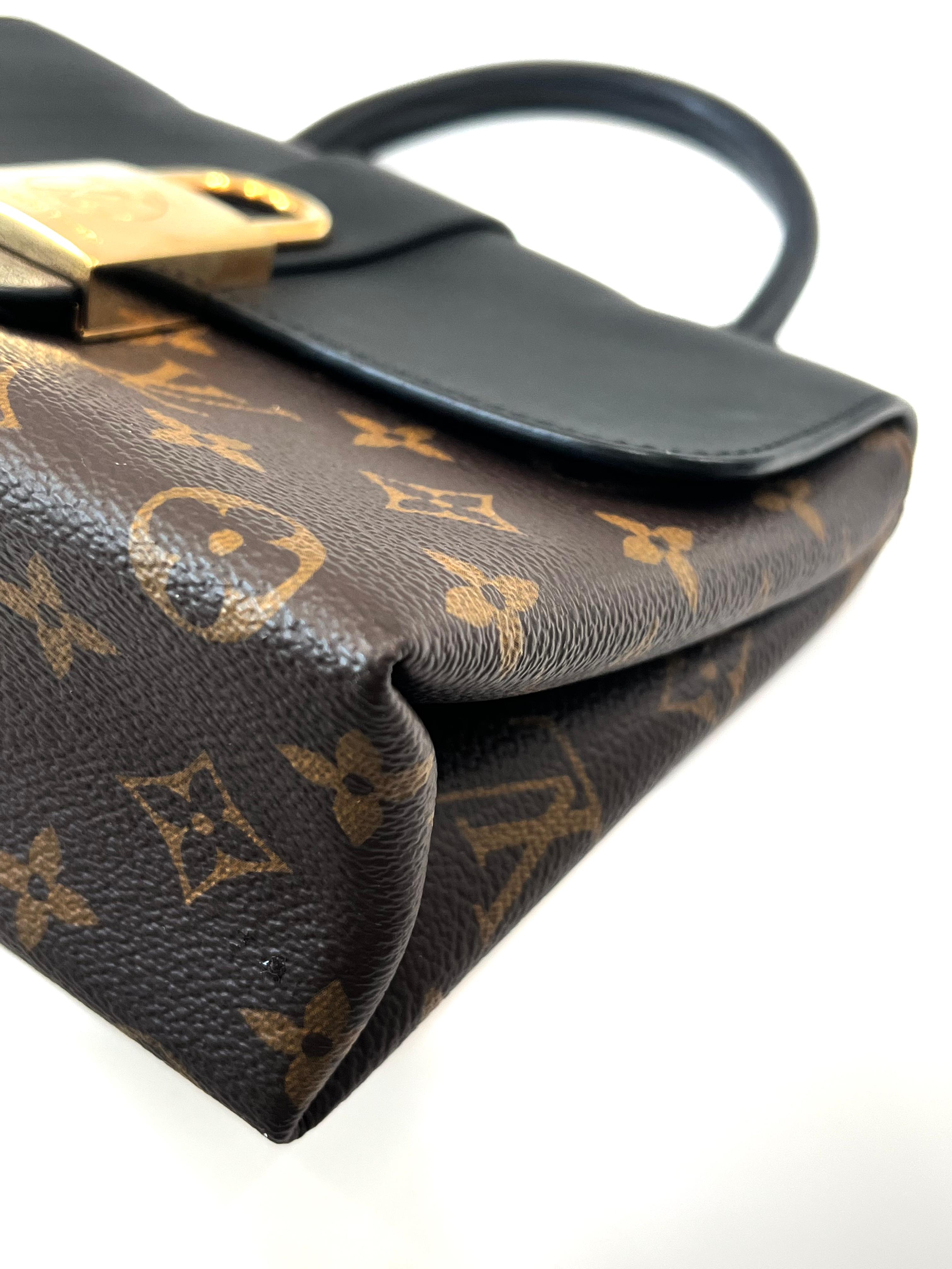 LOUIS VUITTON LOCKY MONOGRAM BB HANDBAG