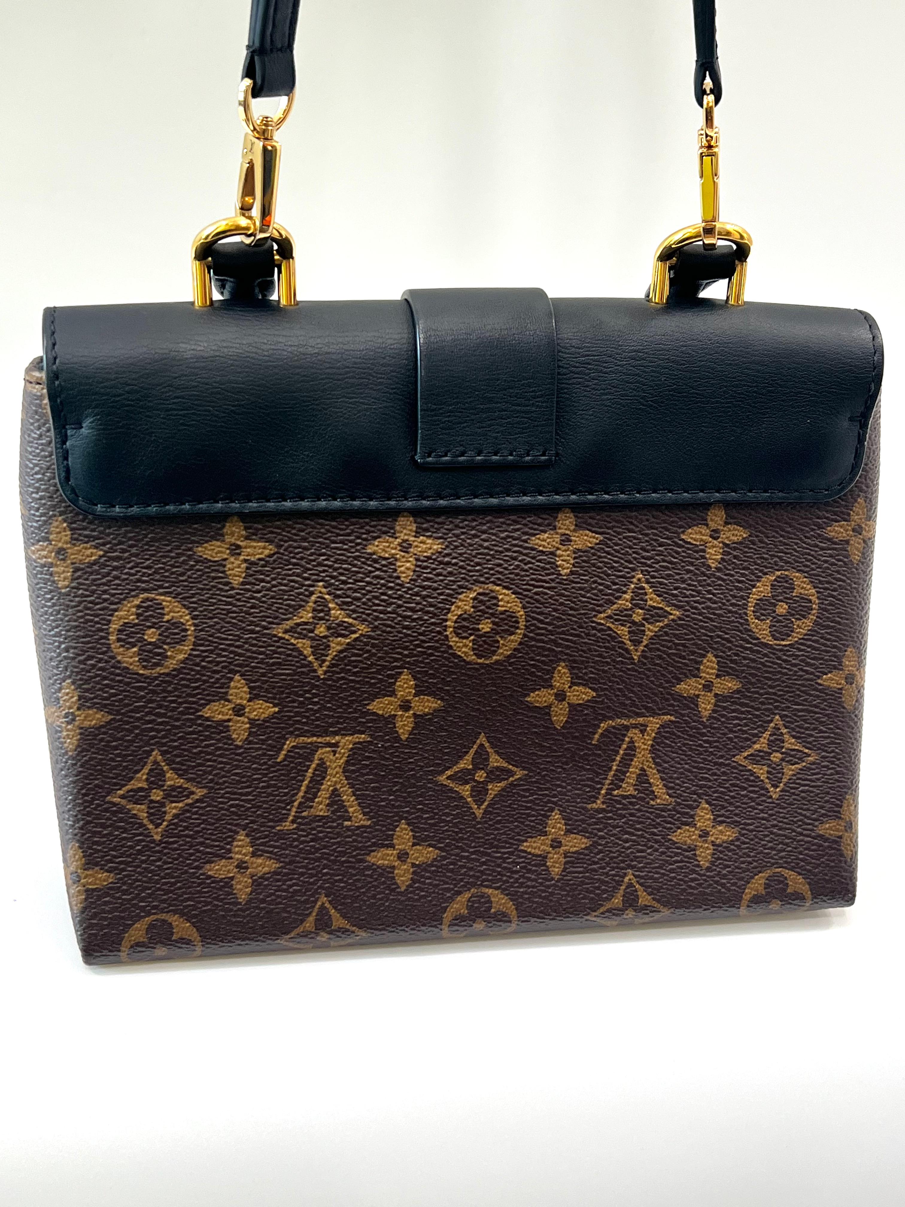 LOUIS VUITTON LOCKY MONOGRAM BB HANDBAG