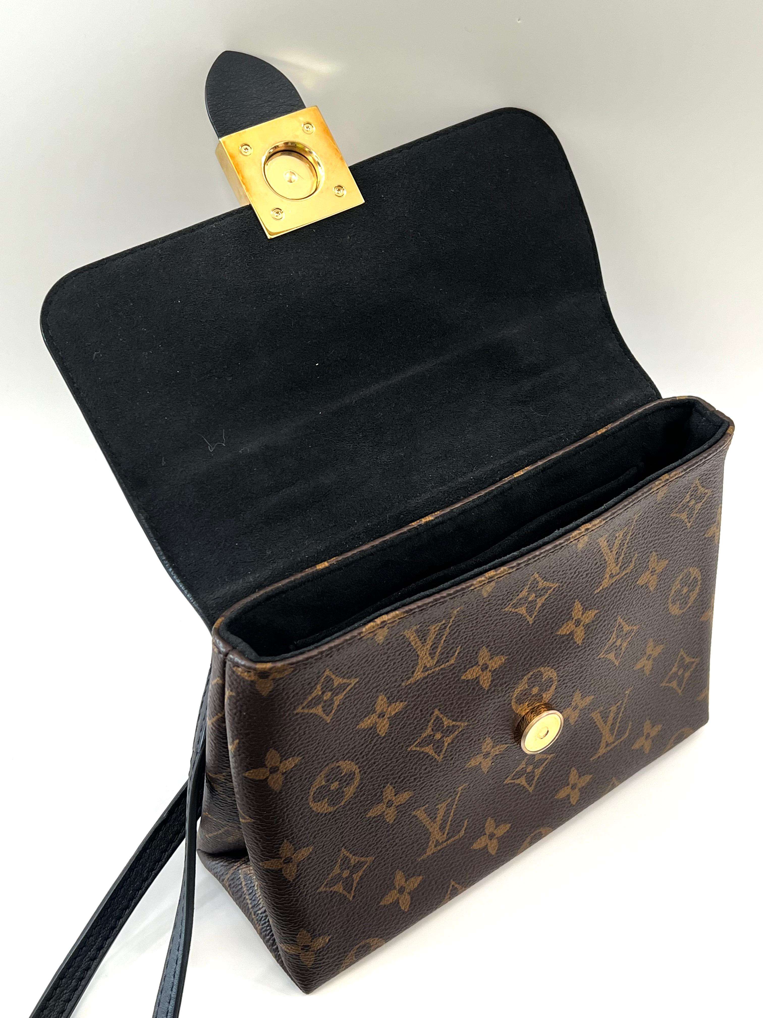 LOUIS VUITTON LOCKY MONOGRAM BB HANDBAG