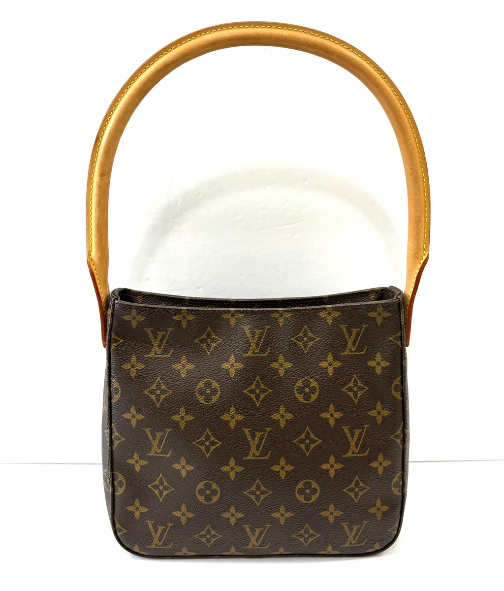LOUIS VUITTON LOOPING MONOGRAM CANVAS MM HANDBAG