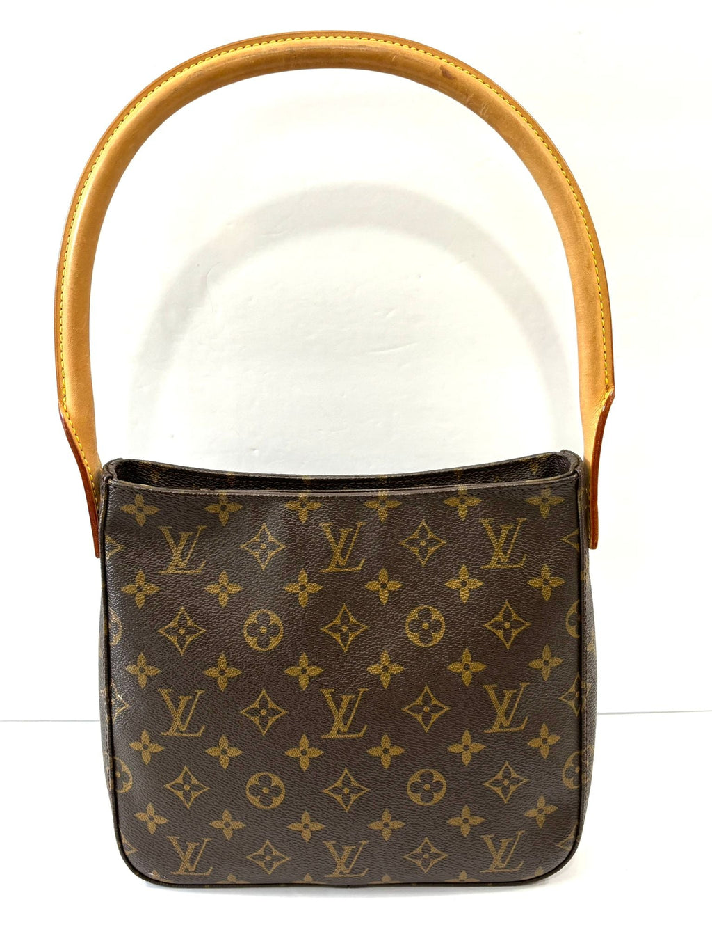 LOUIS VUITTON LOOPING MONOGRAM CANVAS MM HANDBAG