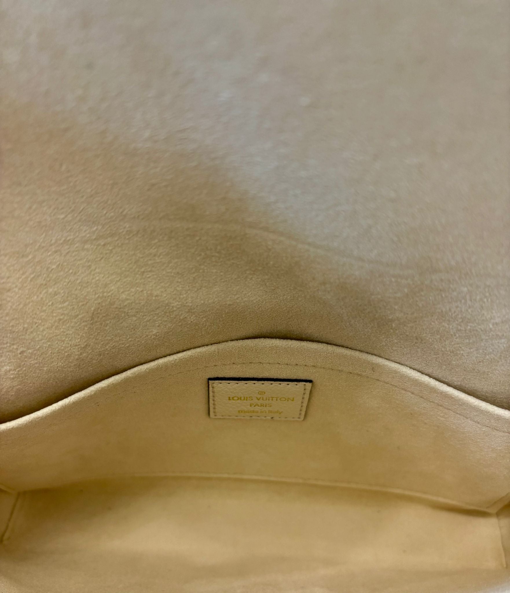 LOUIS VUITTON  MONOGRAM EMPREINTE LEATHER FELICIE POCHETTE