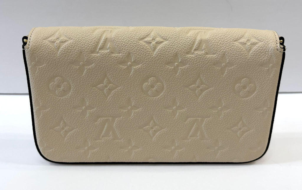 LOUIS VUITTON  MONOGRAM EMPREINTE LEATHER FELICIE POCHETTE