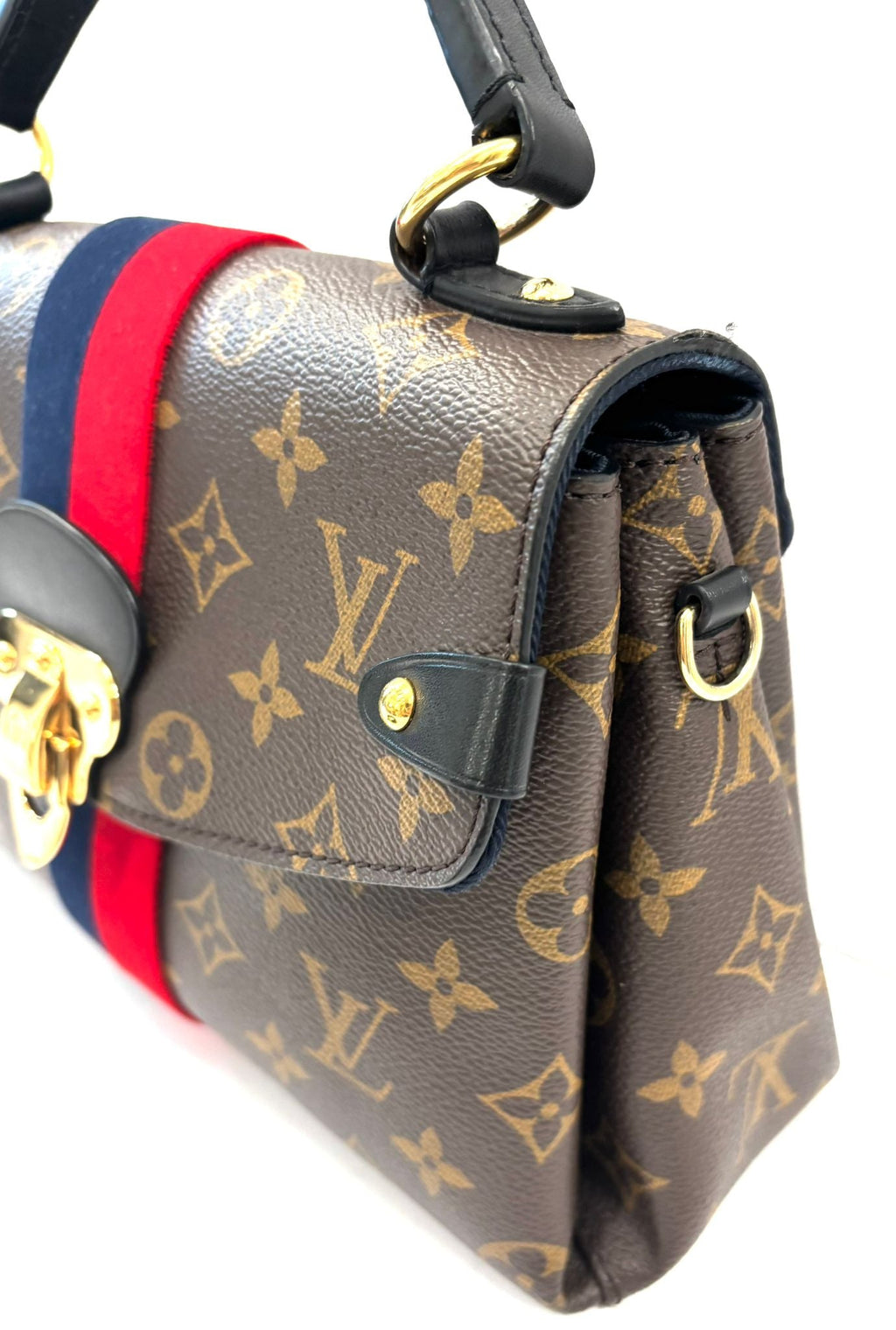 LOUIS VUITTON LV MONOGRAM GEORGES BB BROWN SHOULDER BAG