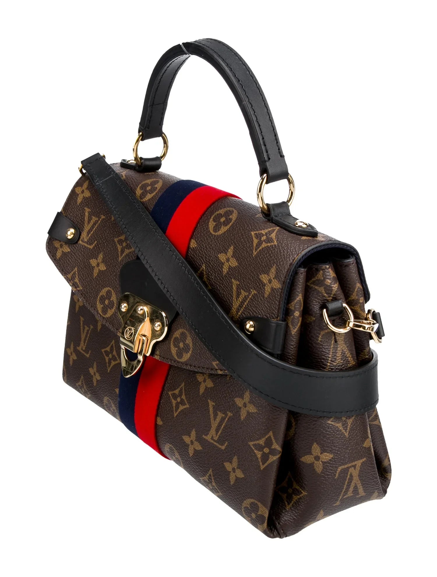LOUIS VUITTON LV MONOGRAM GEORGES BB BROWN SHOULDER BAG