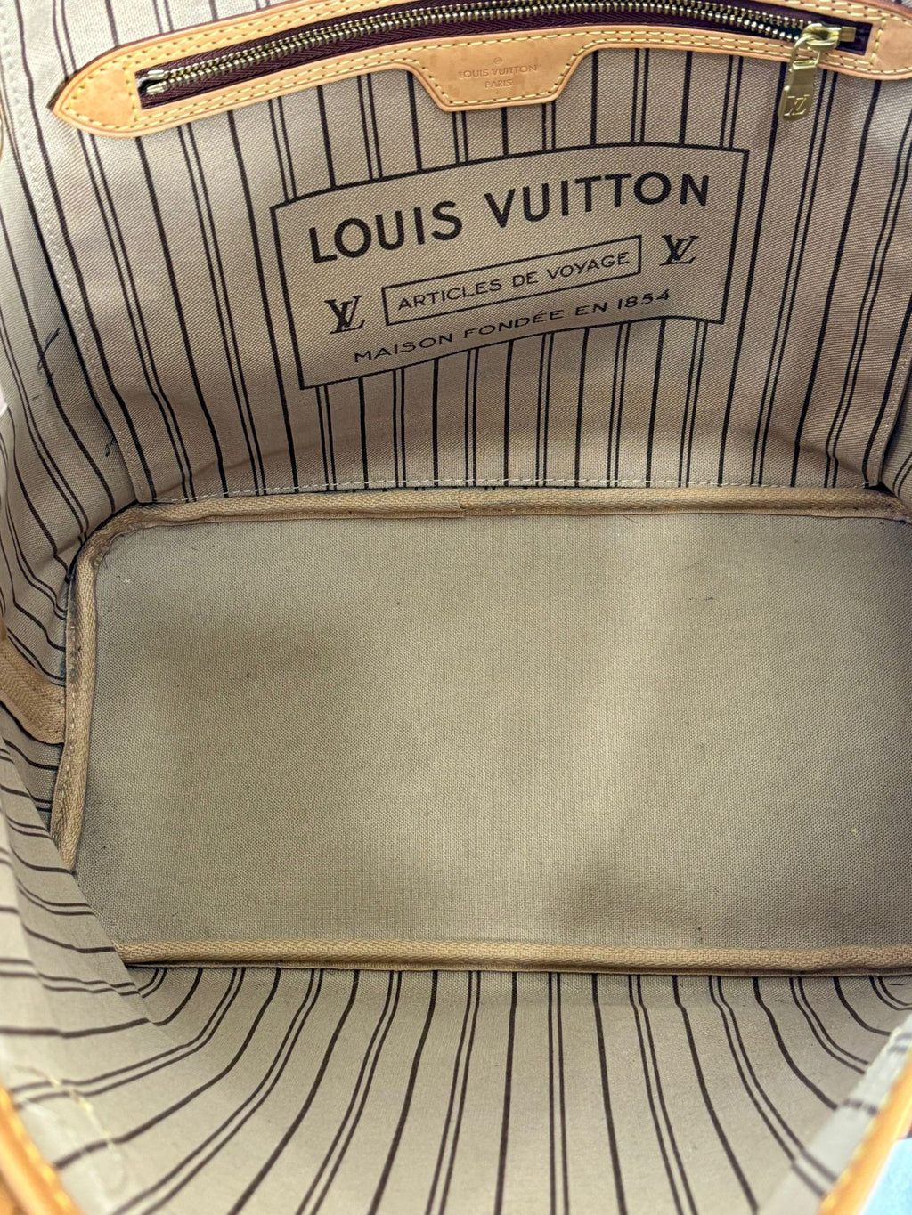 LOUIS VUITTON MONOGRAM NEVERFULL MM VINTAGE TOTE BAG