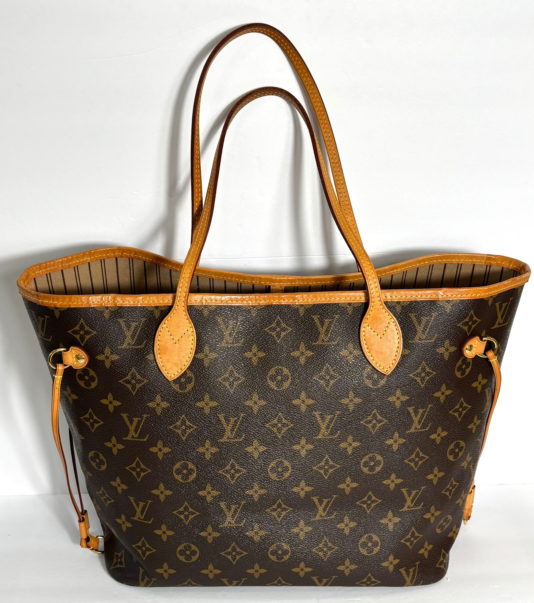 LOUIS VUITTON MONOGRAM NEVERFULL MM VINTAGE TOTE BAG