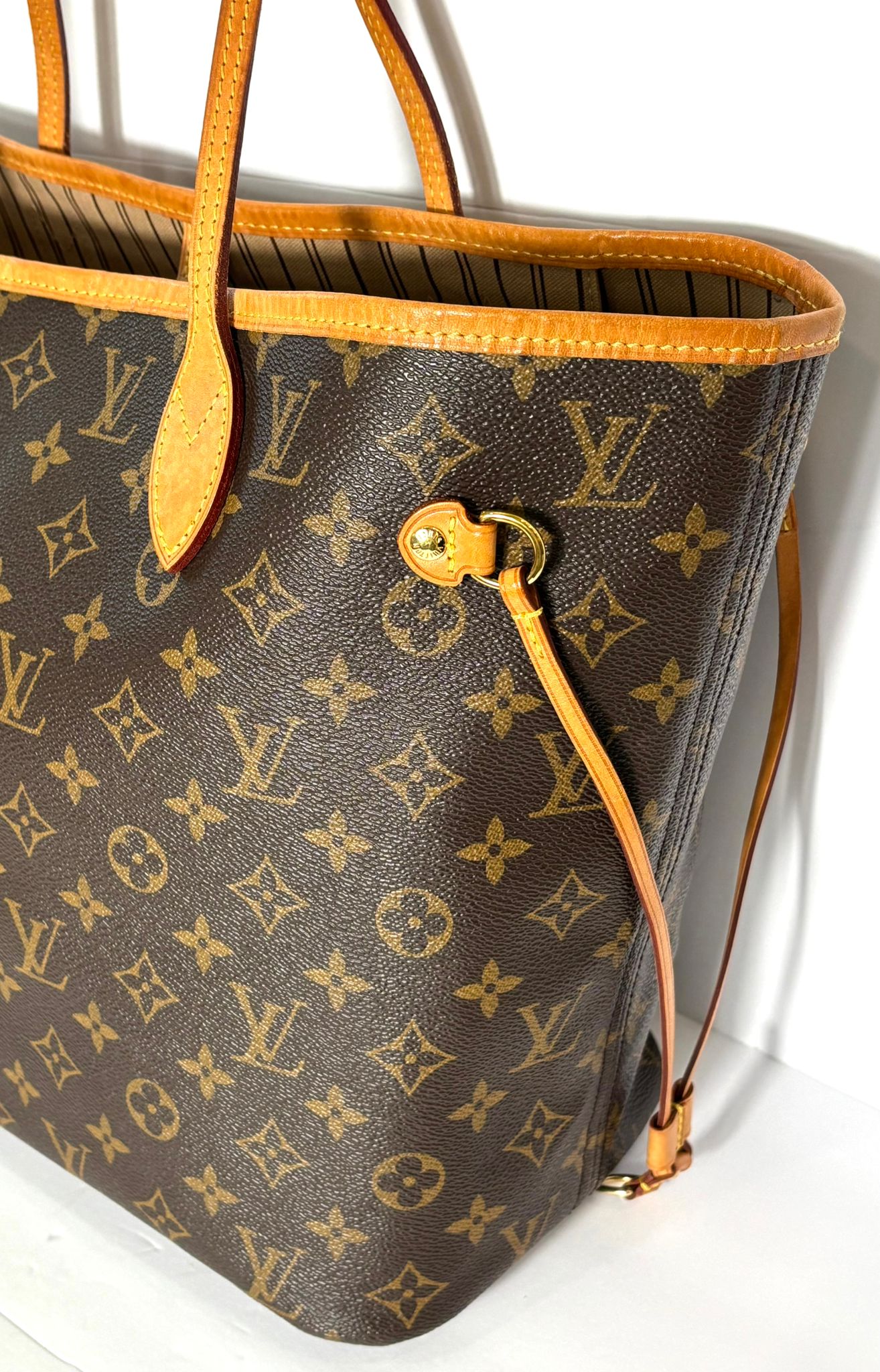 LOUIS VUITTON MONOGRAM NEVERFULL MM VINTAGE TOTE BAG