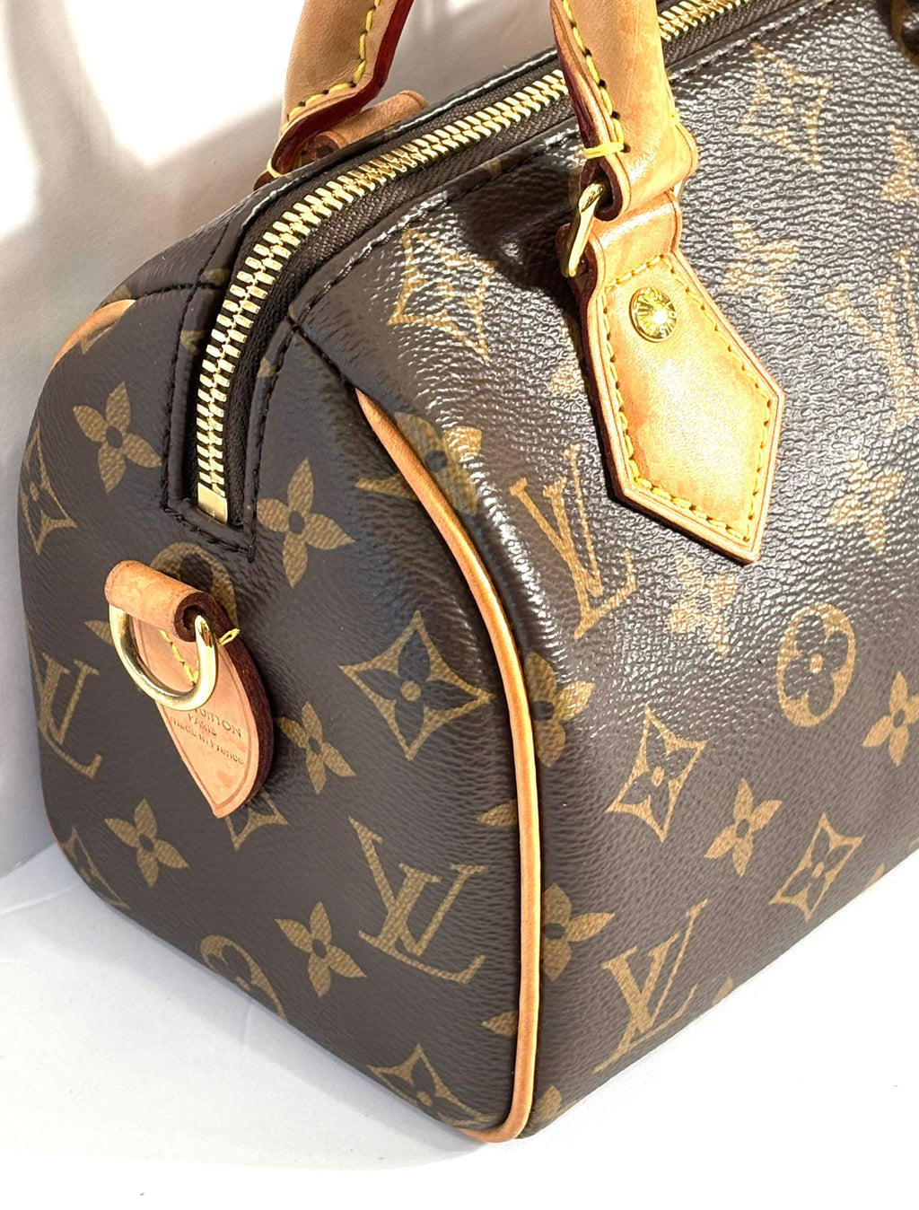 LOUIS VUITTON LV MONOGRAM SPEEDY BANDOULIERE 20 BAG