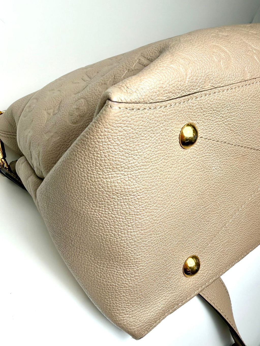 LOUIS VUITTON MAIDA MONOGRAM EMPREINTE LEATHER HANDBAG