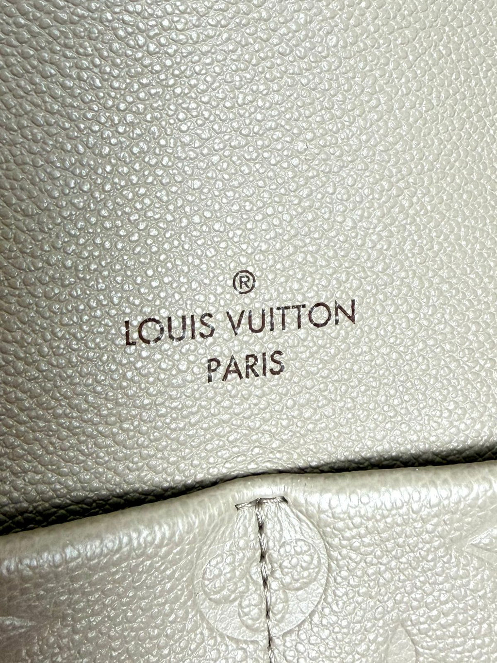 LOUIS VUITTON MAIDA MONOGRAM EMPREINTE LEATHER HANDBAG
