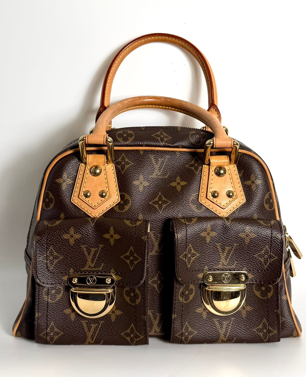 LOUIS VUITTON MANHATTAN PM MONOGRAM SHOULDER BAG