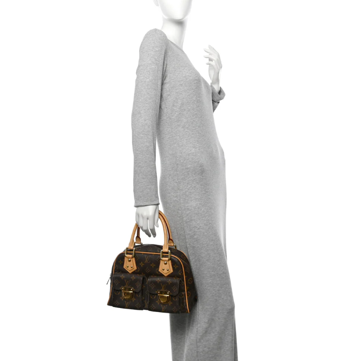 LOUIS VUITTON MANHATTAN PM MONOGRAM SHOULDER BAG