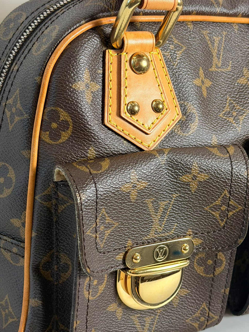 LOUIS VUITTON MANHATTAN PM MONOGRAM SHOULDER BAG