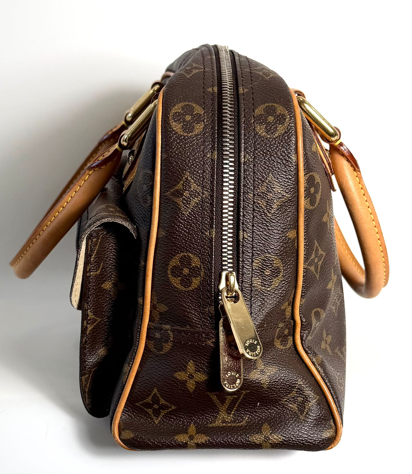 LOUIS VUITTON MANHATTAN PM MONOGRAM SHOULDER BAG