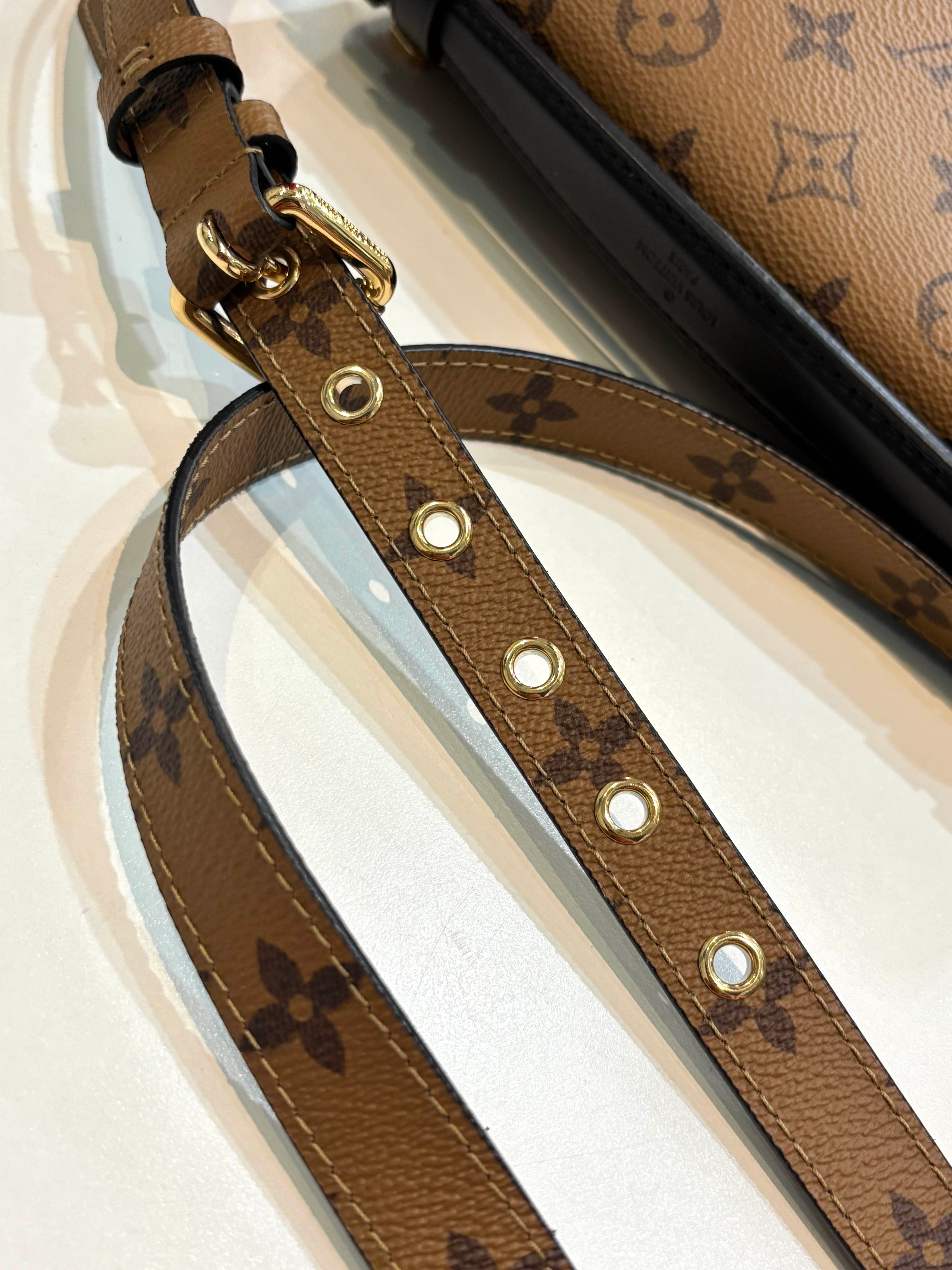 LOUIS VUITTON REVERSE MONOGRAM POCHETTE METIS BAG
