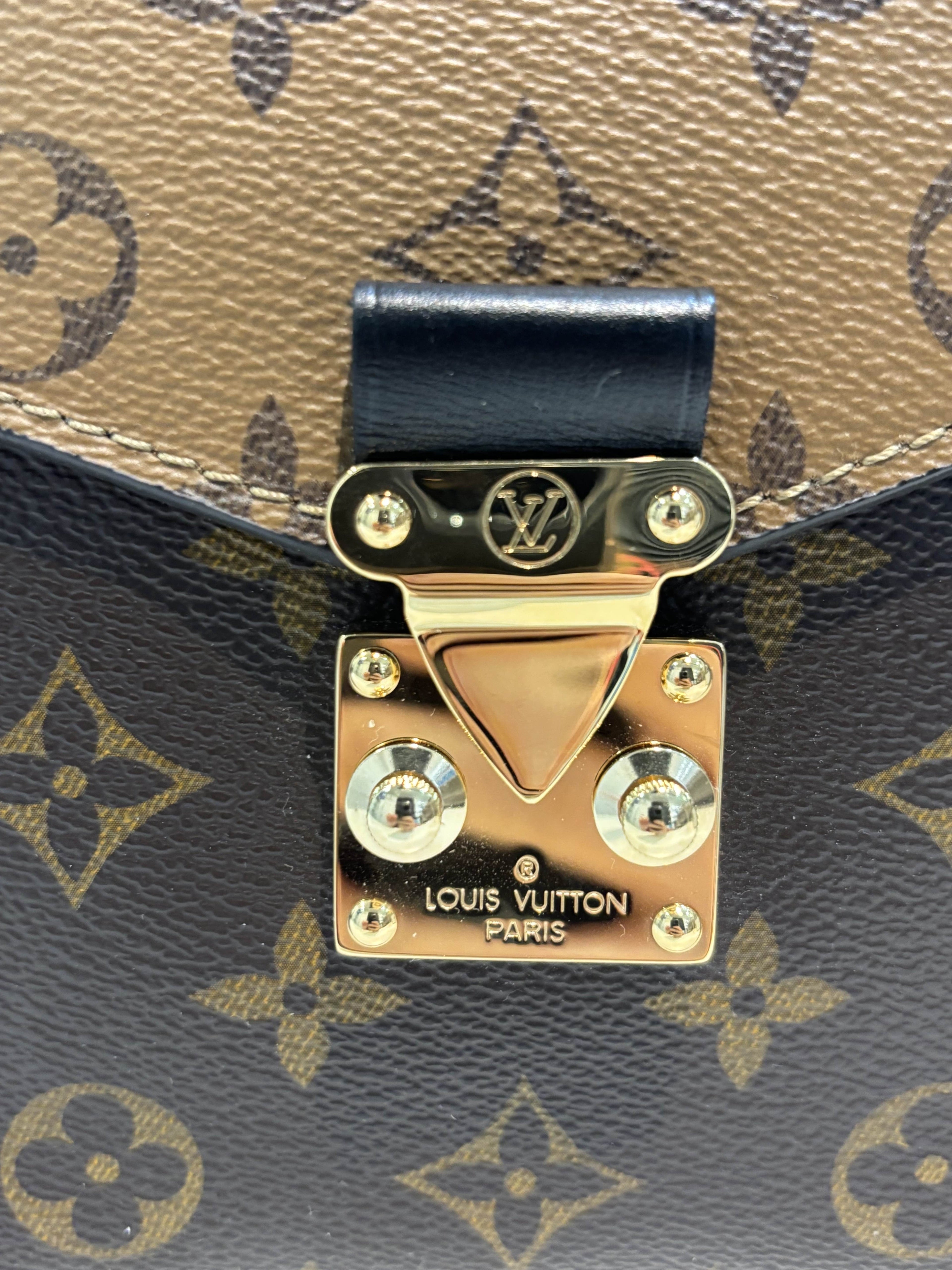 LOUIS VUITTON REVERSE MONOGRAM POCHETTE METIS BAG