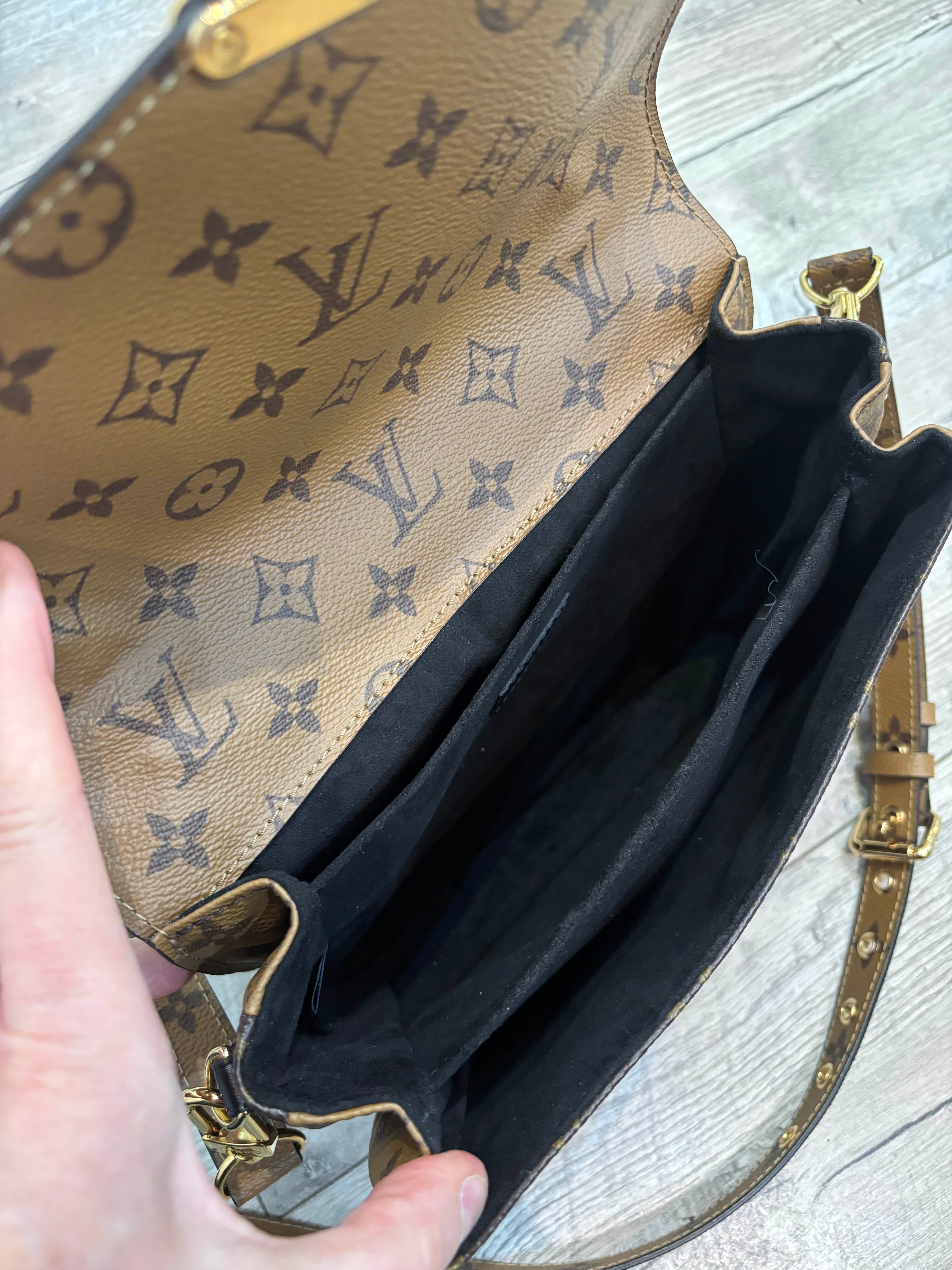 LOUIS VUITTON REVERSE MONOGRAM POCHETTE METIS BAG