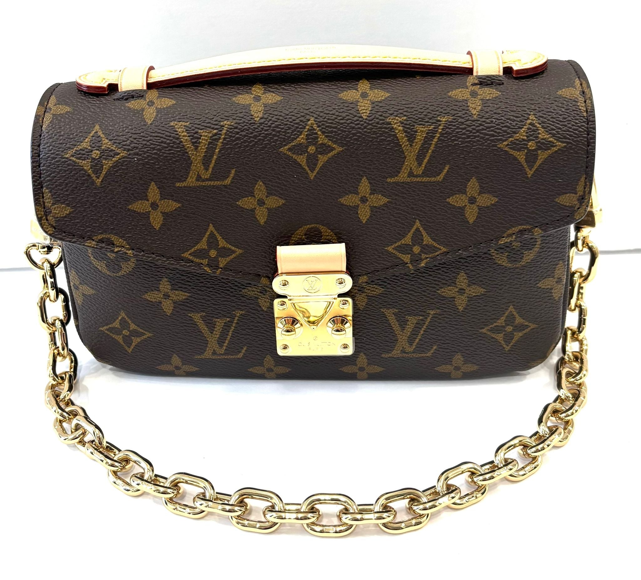 LOUIS VUITTON MONOGRAM POCHETTE MÉTIS EAST WEST BAG