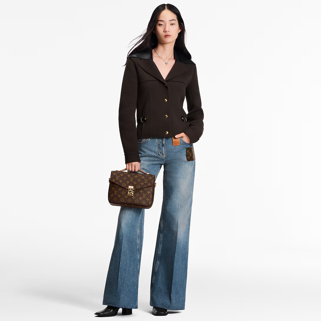 LOUIS VUITTON MONOGRAM POCHETTE MÉTIS CROSSBODY BAG