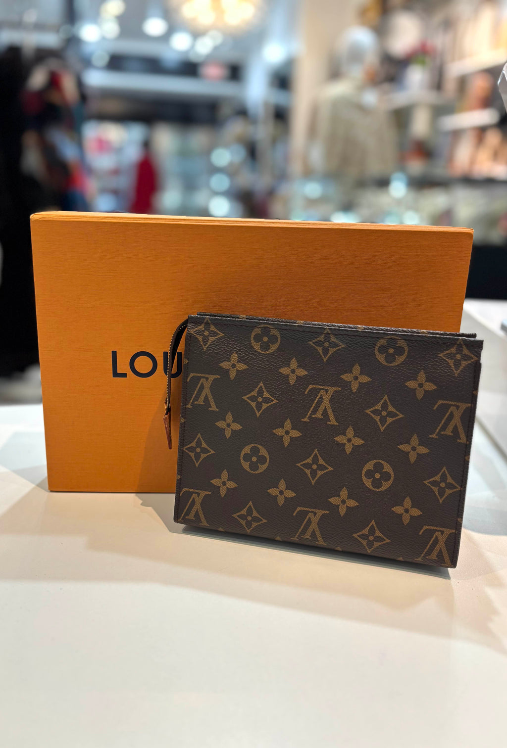 LOUIS VUITTON MONOGRAM 19 TOILETRY BAG