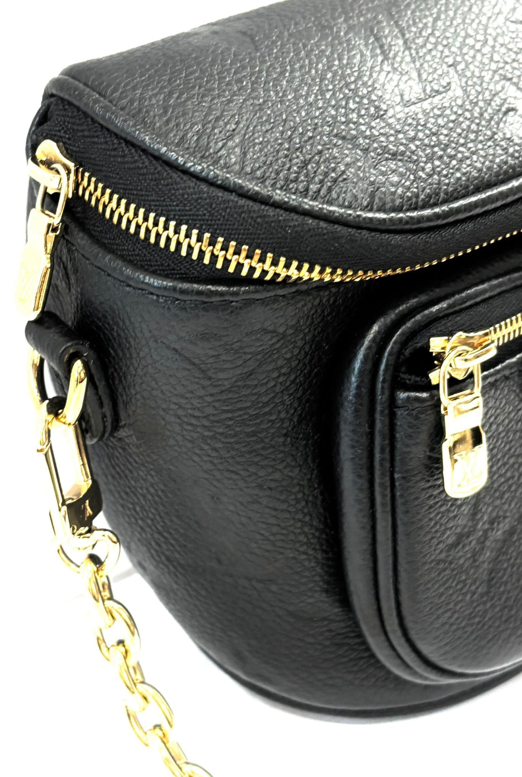 LOUIS VUITTON MONOGRAM EMPREINTE LEATHER MINI BUMBAG
