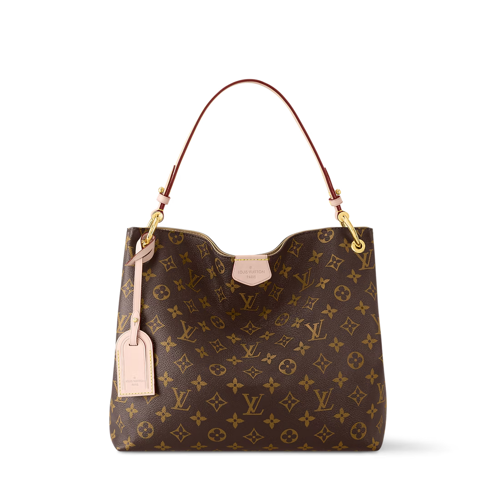 LOUIS VUITTON MONOGRAM GRACEFUL PM HOBO BAG