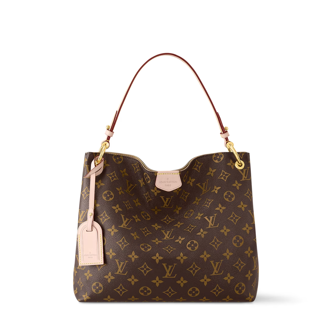 LOUIS VUITTON MONOGRAM GRACEFUL PM HOBO BAG