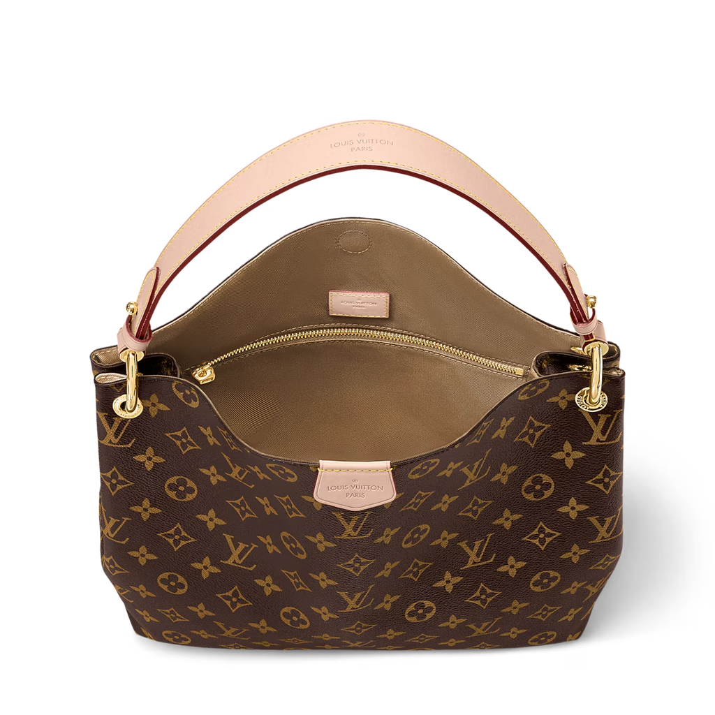 LOUIS VUITTON MONOGRAM GRACEFUL PM HOBO BAG