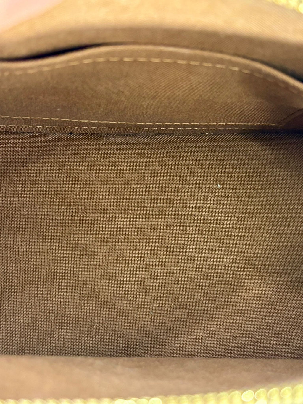LOUIS VUITTON MONOGRAM MACASSAR STUDDED ALMA BB BAG