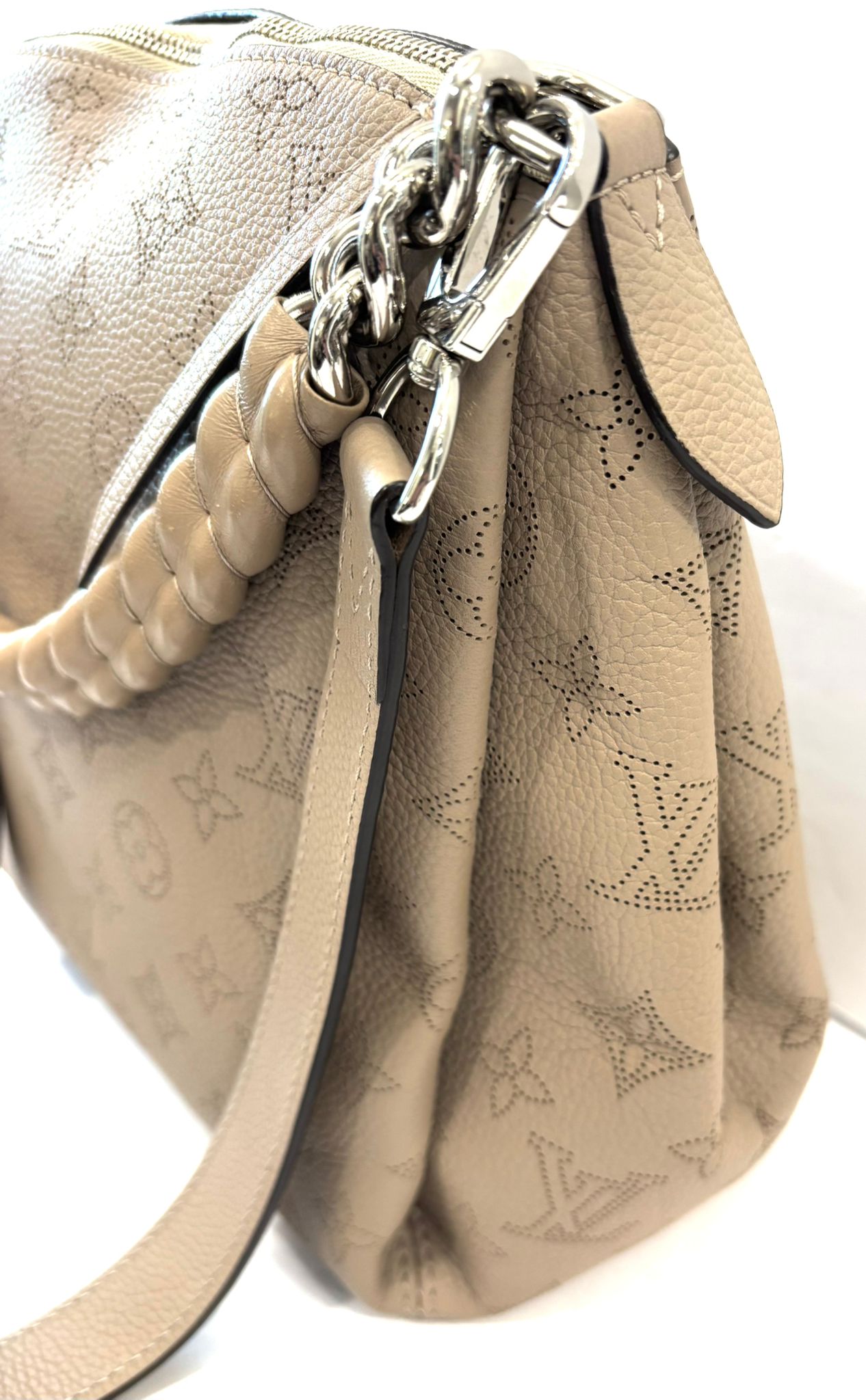 LOUIS VUITTON MONOGRAM MAHINA LEATHER BABYLONE BAG