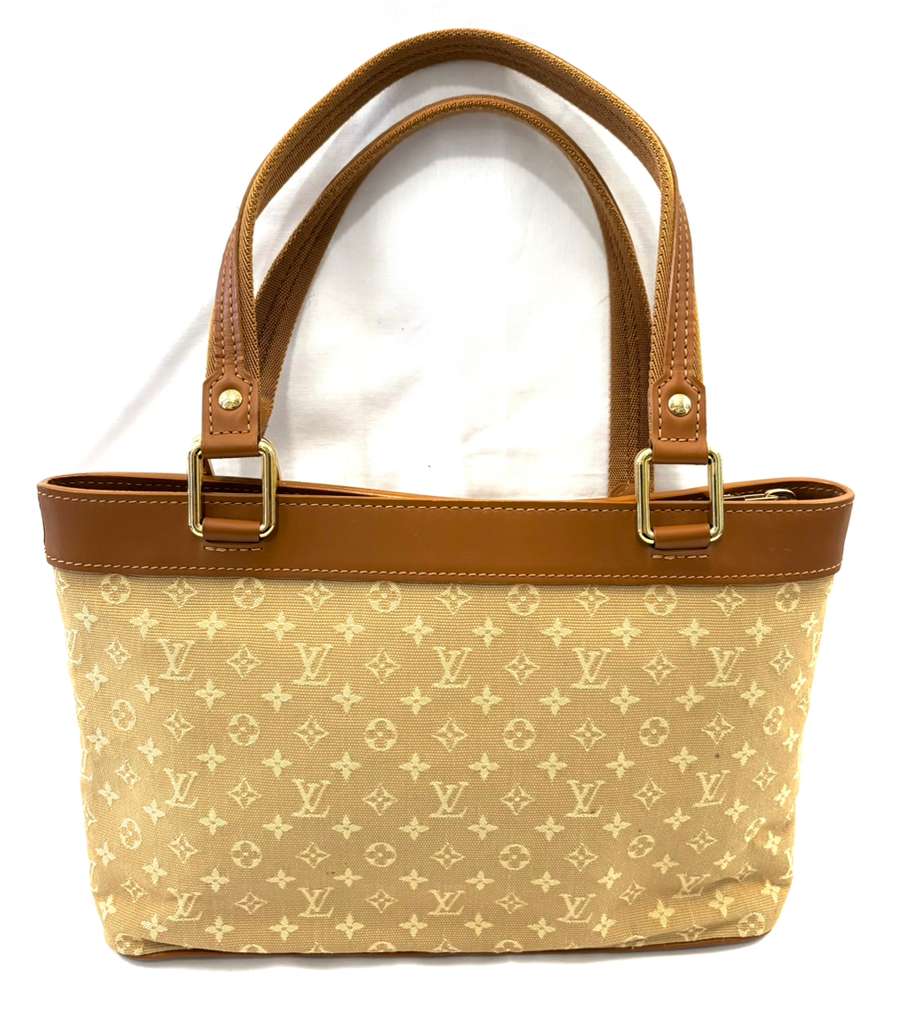 LOUIS VUITTON MONOGRAM MINI LIN SAC LUCIE PM VINTAGE BAG