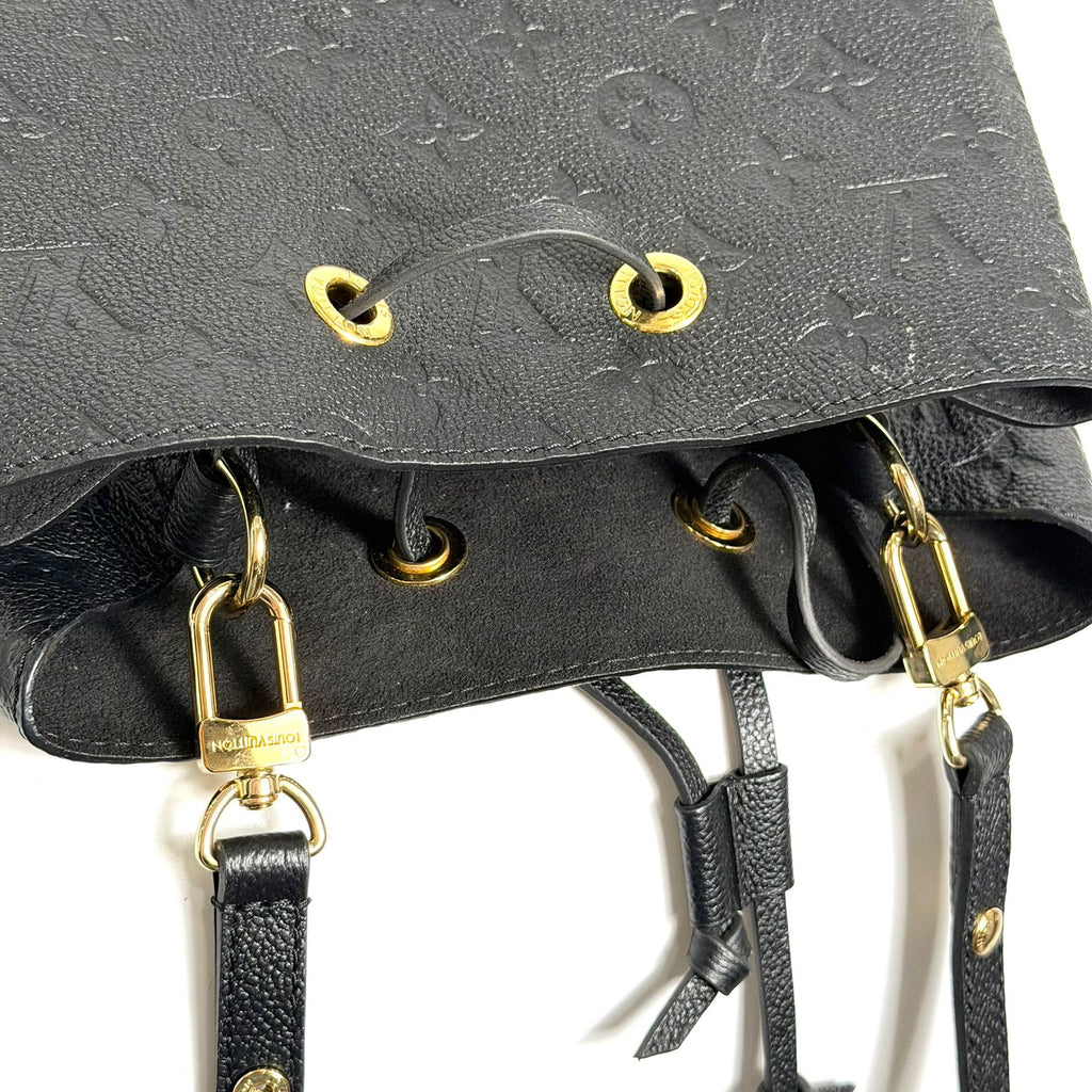 LOUIS VUITTON NEONOE MM MONOGRAM EMPREINTE LEATHER HANDBAG