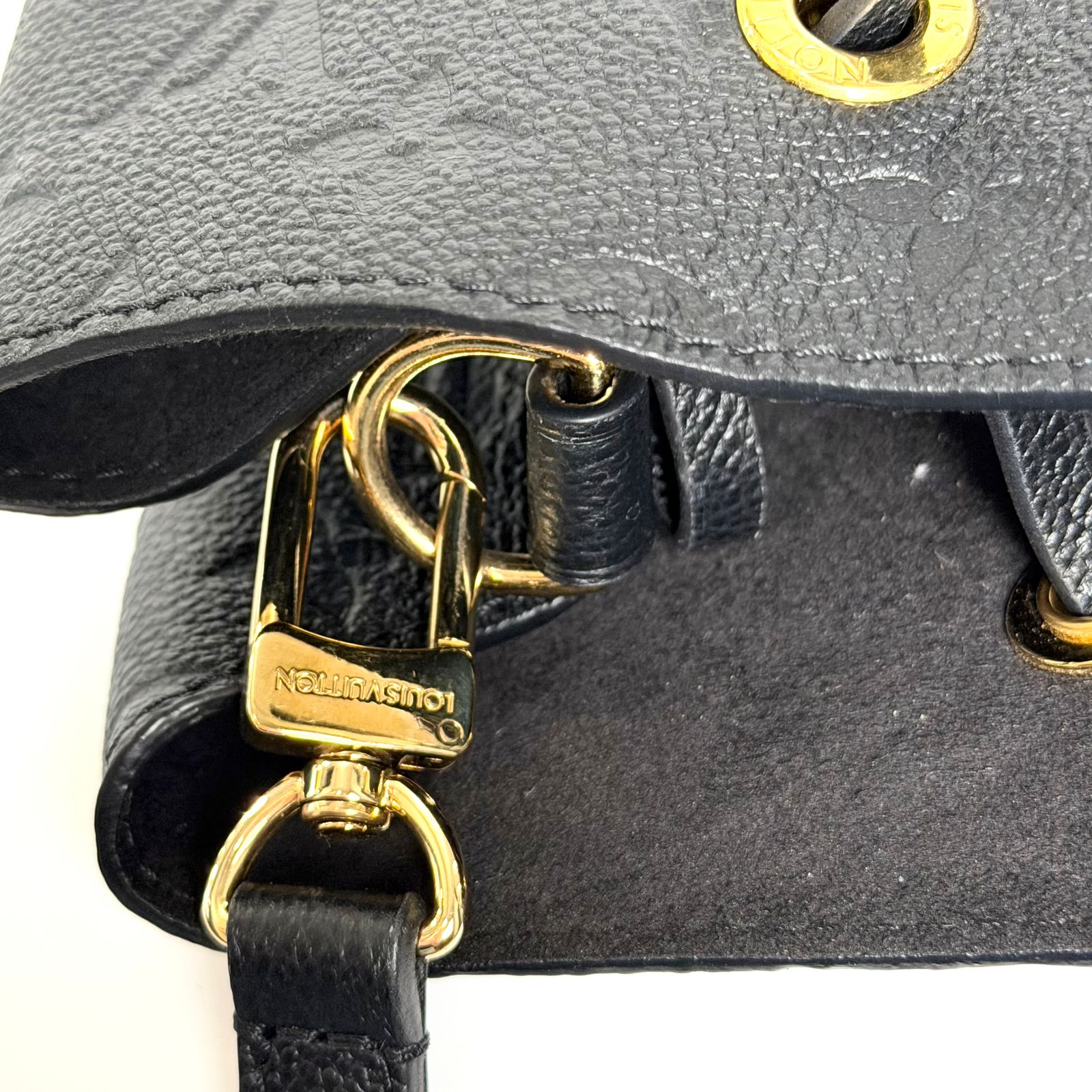 LOUIS VUITTON NEONOE MM MONOGRAM EMPREINTE LEATHER HANDBAG