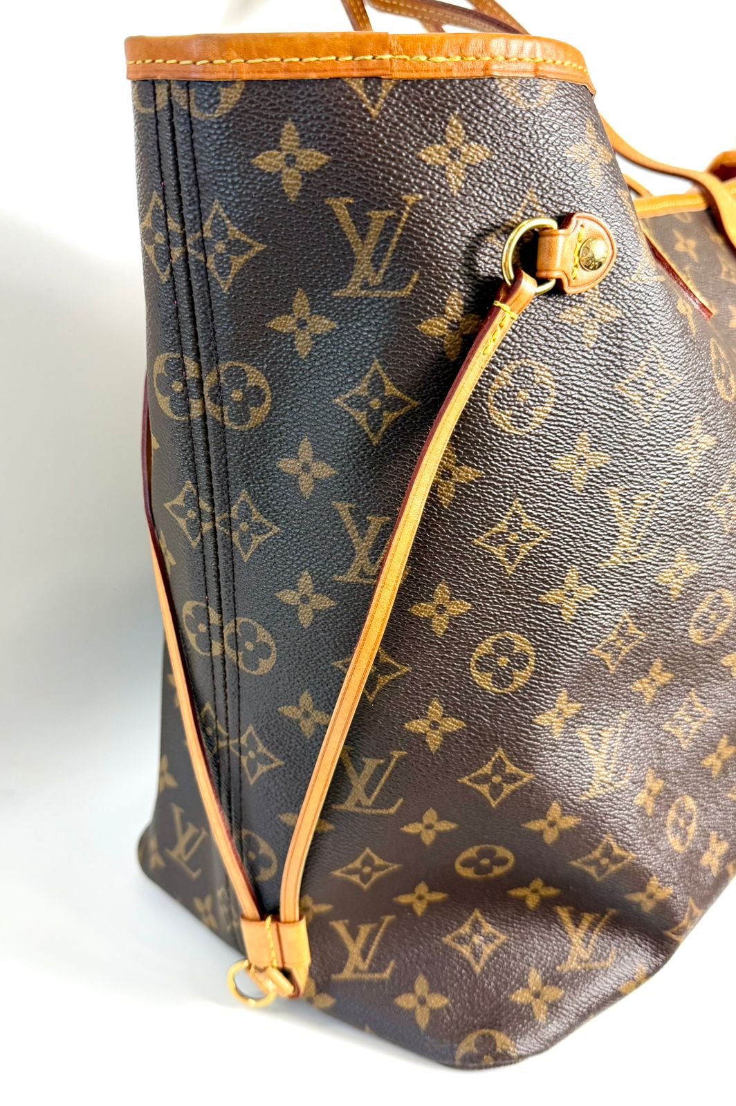 LV MONOGRAM NEVERFULL GM TOTE BAG PIVOINE