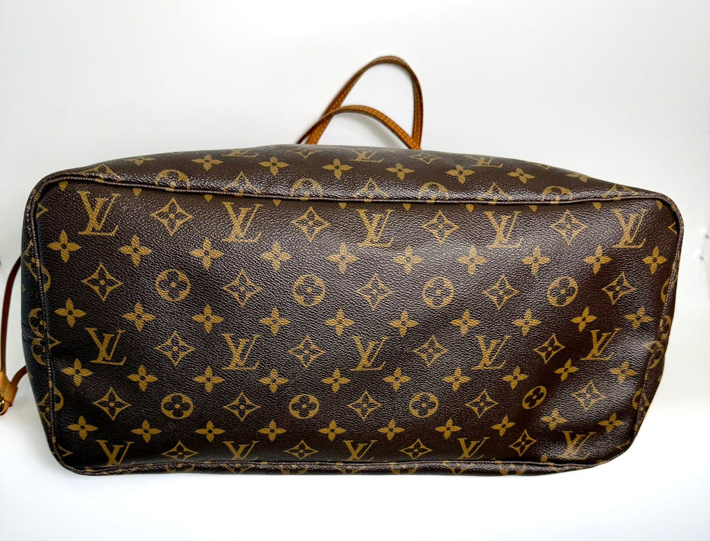 LV MONOGRAM NEVERFULL GM TOTE BAG PIVOINE